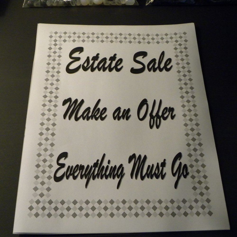 EVERYTING MUST GO - Estate Sale - ALL SALES FINAL